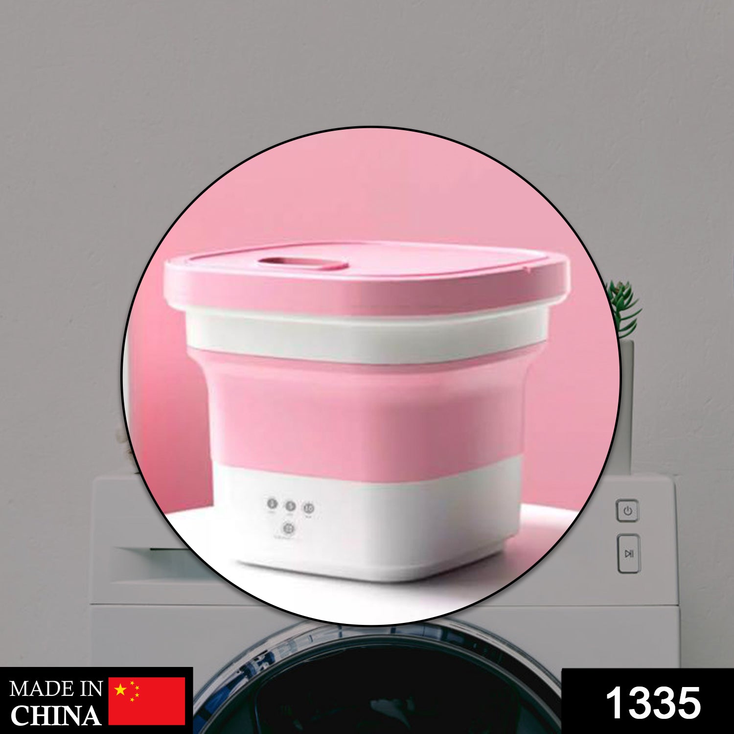 Portable mini washing machine, foldable design for small spaces Portable mini washing machine, foldable design for small spaces